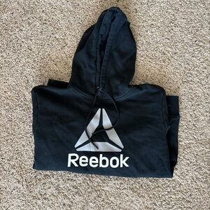 Reebok Black Jacket with White Accents
